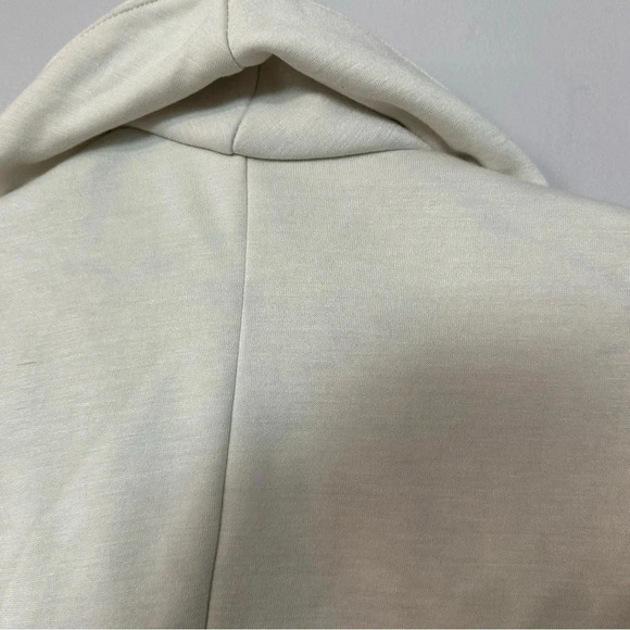 Fabletics Sage Coat in Oatmeal Women’s Long Sleeve Fleece Shawl Collar Sz S GUC - Picture 9 of 10